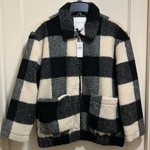 American eagle Sherpa light weight jacket size M